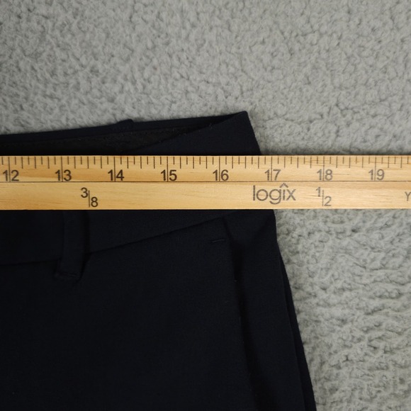 Ann Taylor Pants Womens 8 Blue Devin Fit Stretch Dress Trousers Career Office - Picture 5 of 14